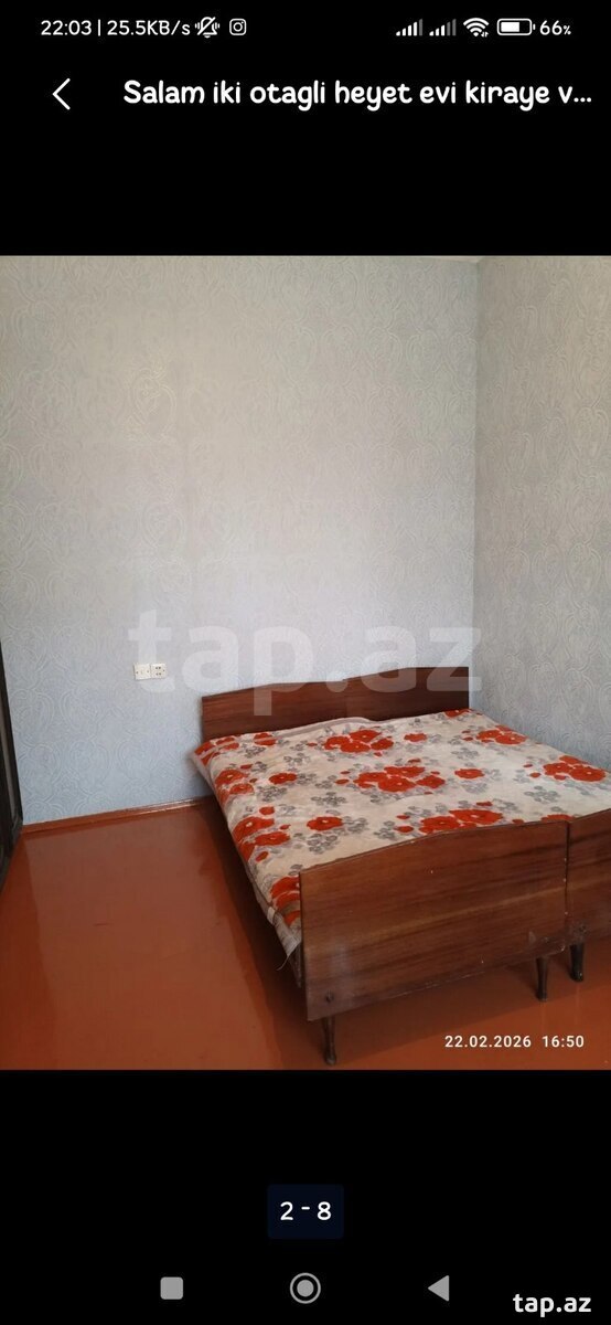Həyət evi kirayə verilir, İsgəndərov Fərman küç. 55a (3)