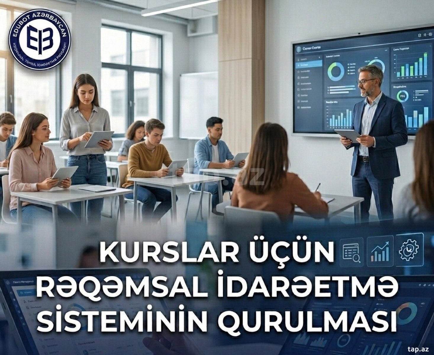 Kurslar üçün idarəetmə sisteminin qurulması