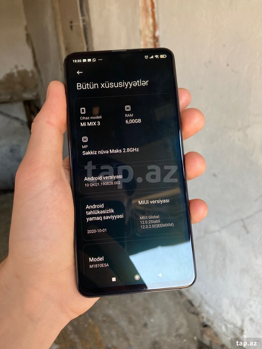 Xiaomi Mi Mix 3 Onyx Black 128GB/6GB (9)