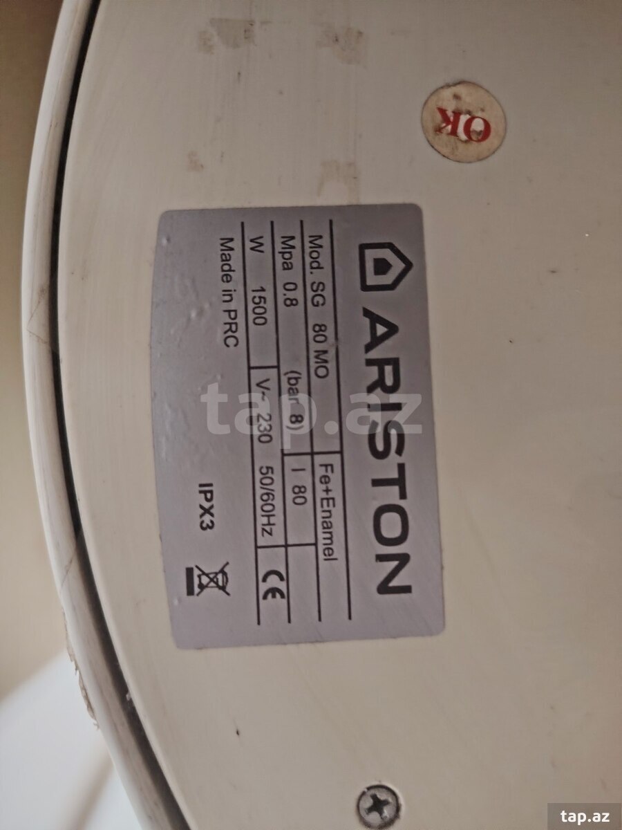 Su qızdırıcısı Ariston (2)
