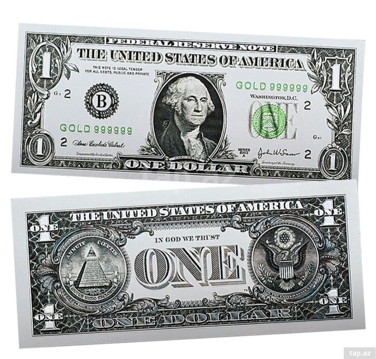 Suvenir gümüş dollarlar