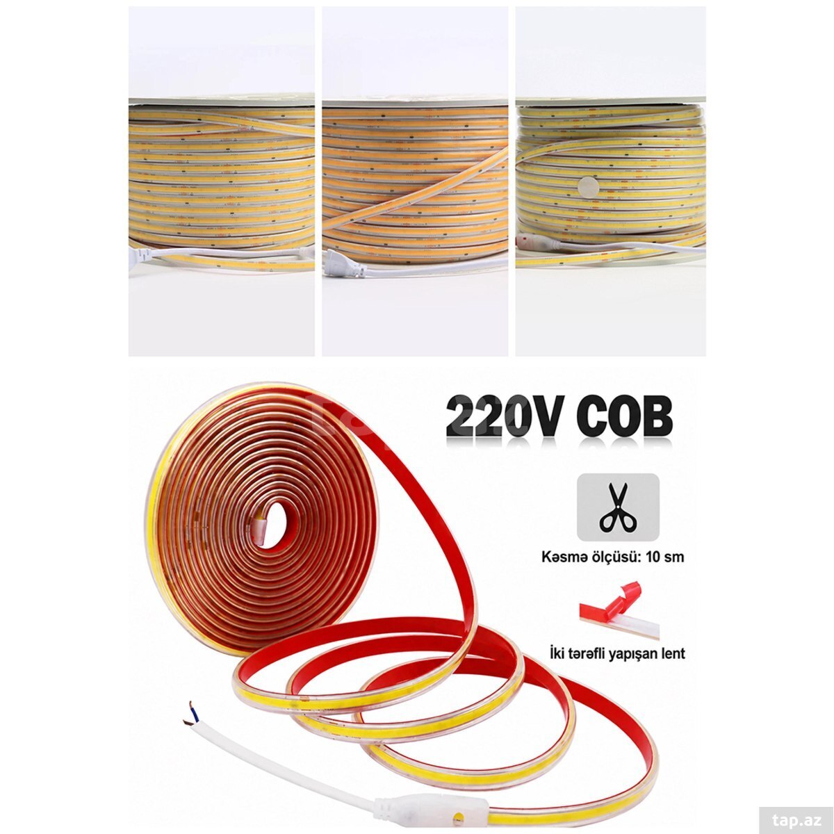 Gizli işıq COB 220V
