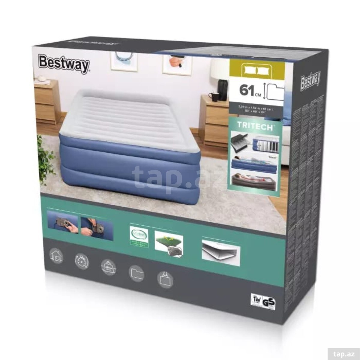 Hava döşəyi "BESTWAY" (4)