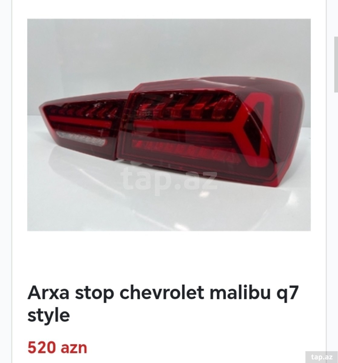 Chevrolet Malibu aksesuarları (16)