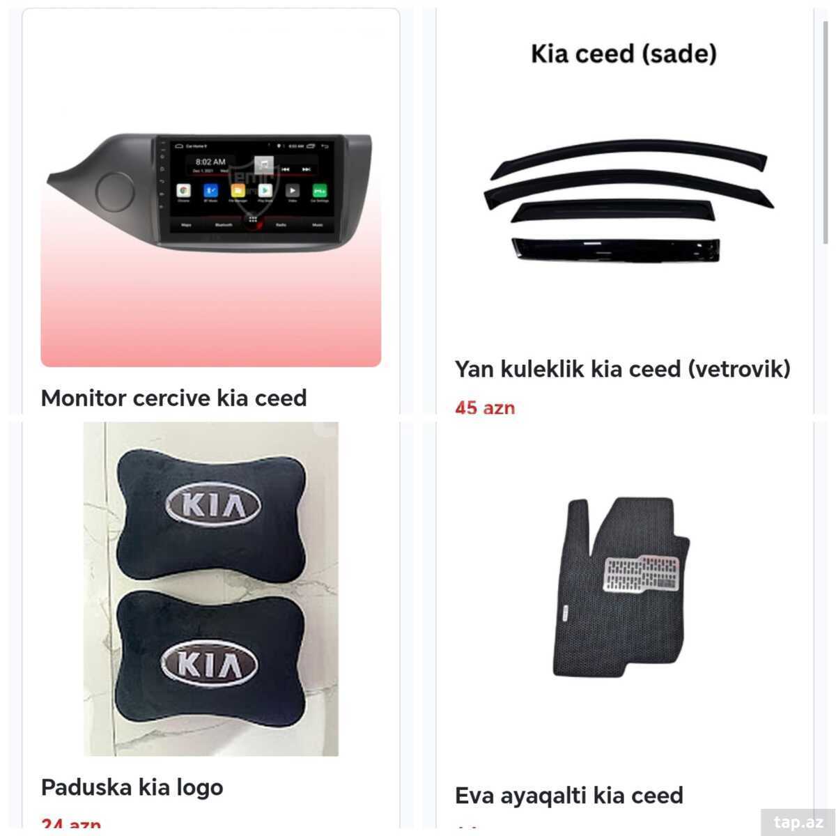 Kia Ceed aksesuarları