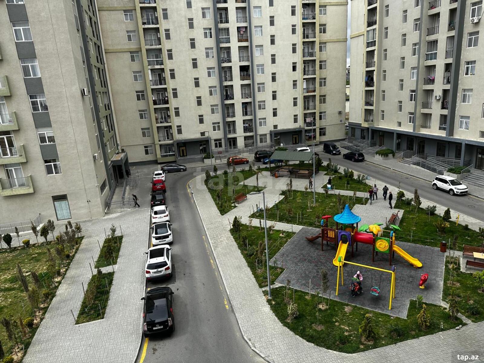 3-otaqlı yeni tikili, Yasamal r., 60 m²