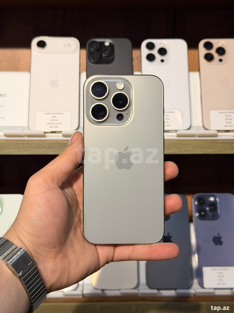 Apple iPhone 15 Pro Natural Titanium 128GB/8GB (7)