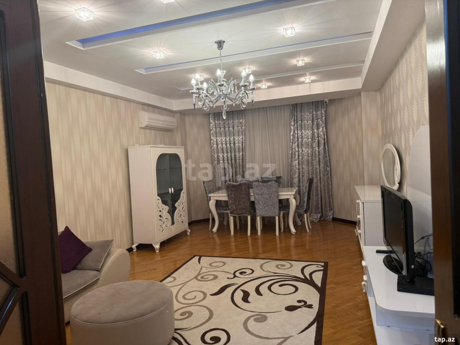 3-otaqlı yeni tikili kirayə verilir, Neftçilər m., 110 m² (2)