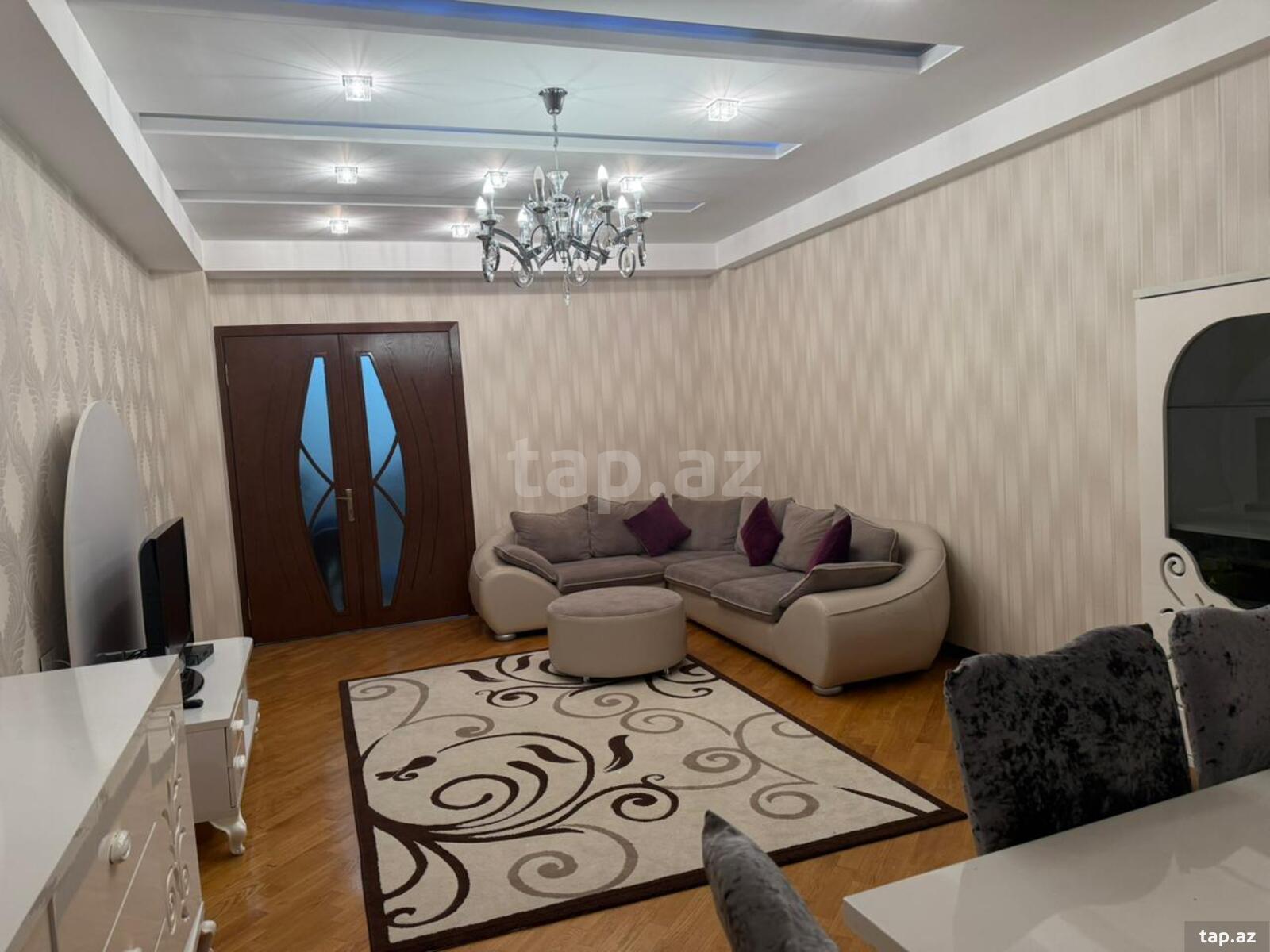 3-otaqlı yeni tikili kirayə verilir, Neftçilər m., 110 m²