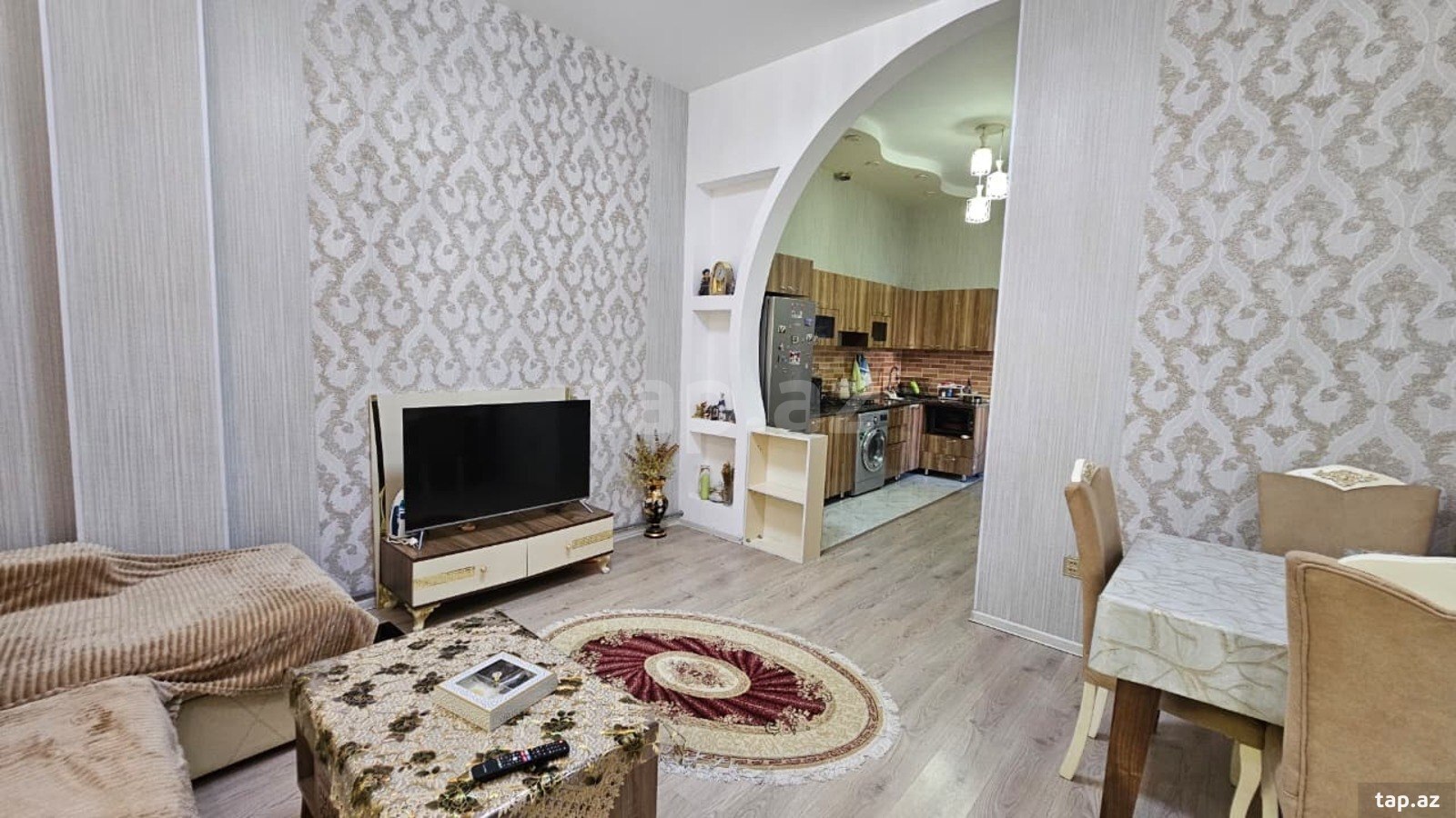 3-otaqlı yeni tikili, Həzi Aslanov m., 70 m² (3)