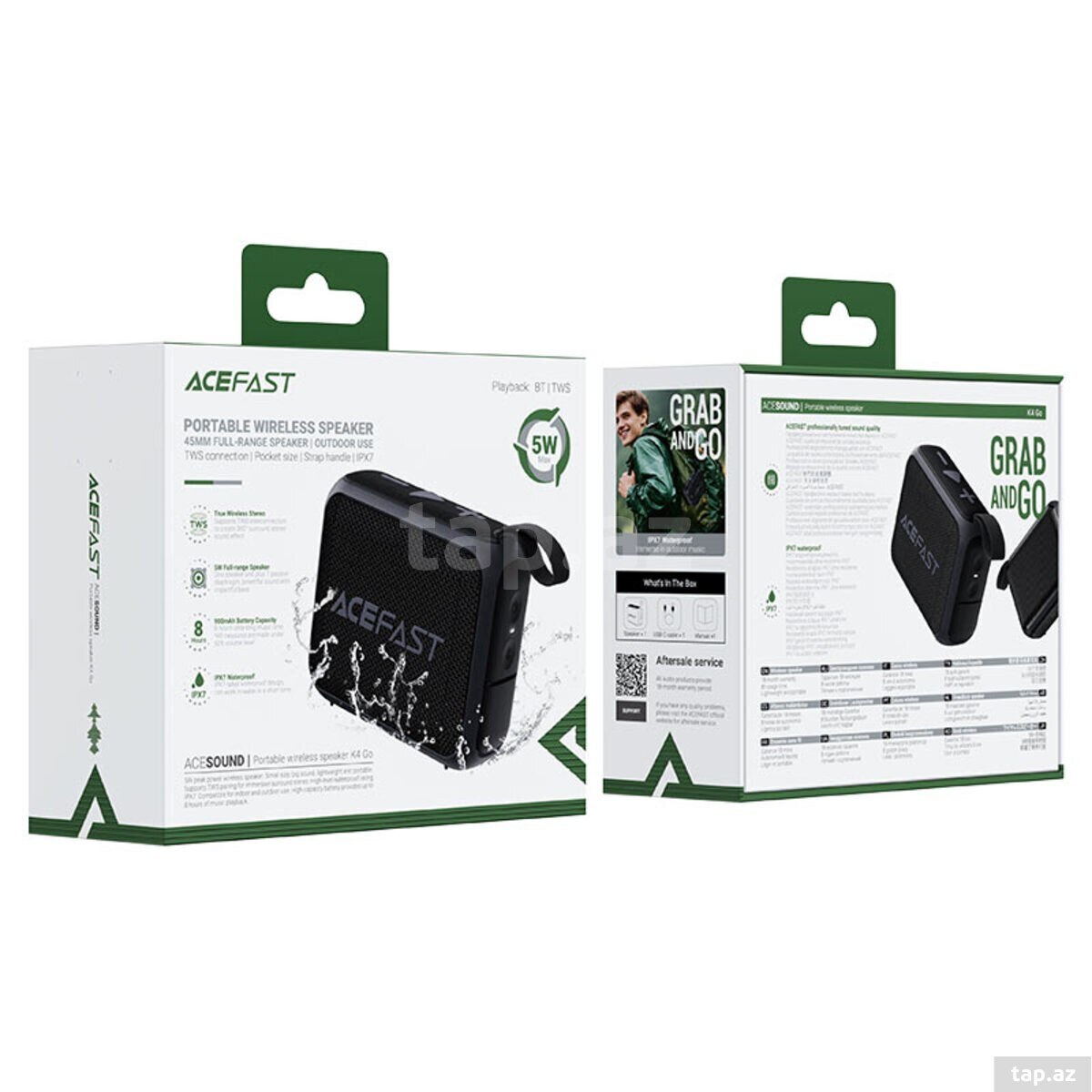 Bluetooth dinamik "Acefast K4 GO"