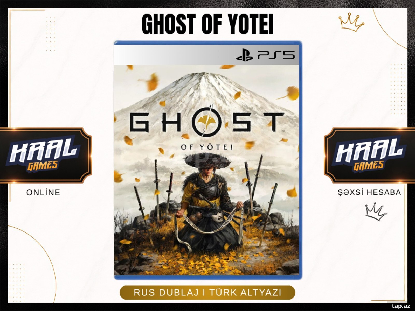 PS5 üçün "Ghost of Yotei" oyunu
