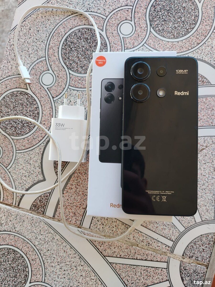 Xiaomi Redmi Note 13 Midnight Black 256GB/8GB