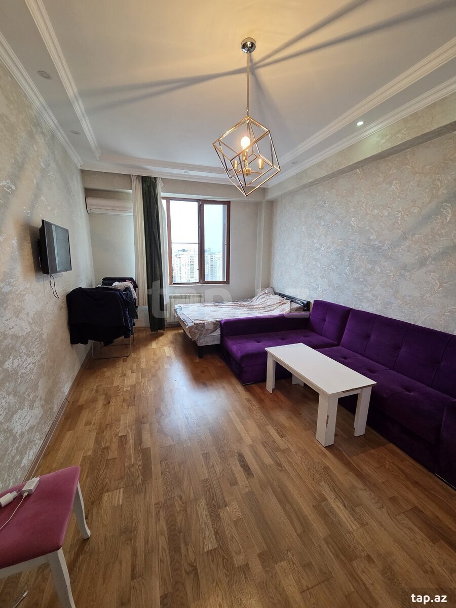 1-otaqlı yeni tikili kirayə verilir, 7-ci mkr., 60 m² (2)