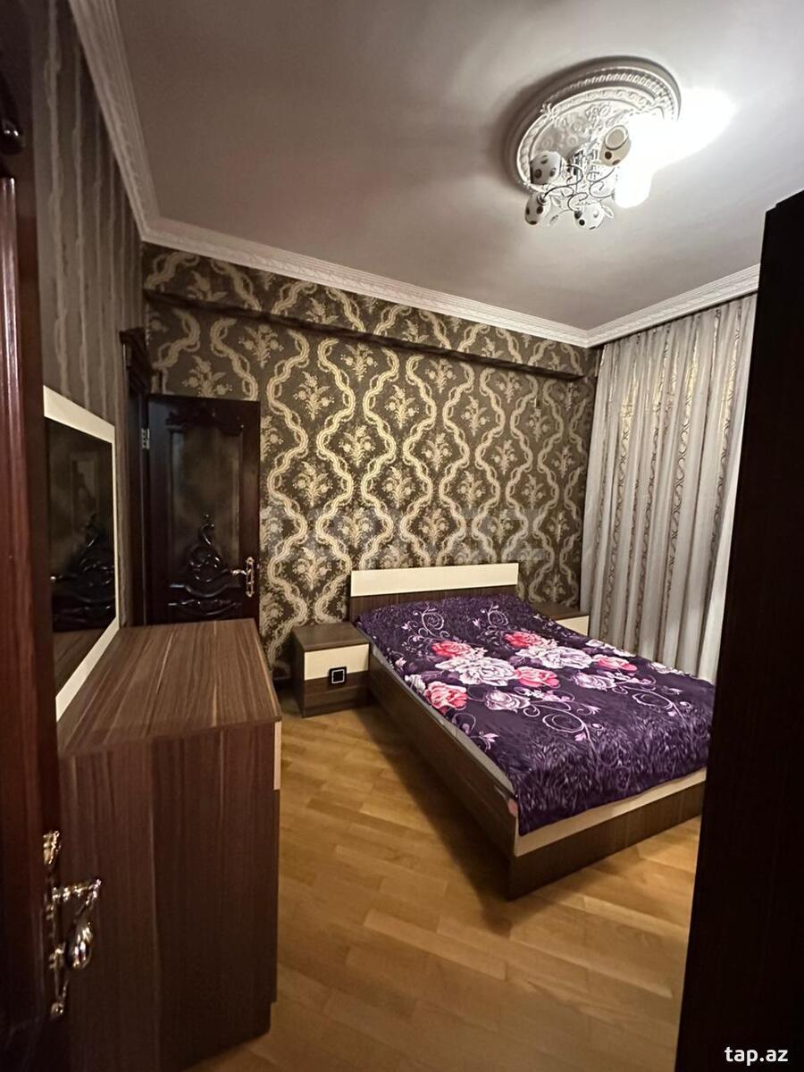 2-otaqlı yeni tikili kirayə verilir, N. Nərimanov m., 80 m² (5)