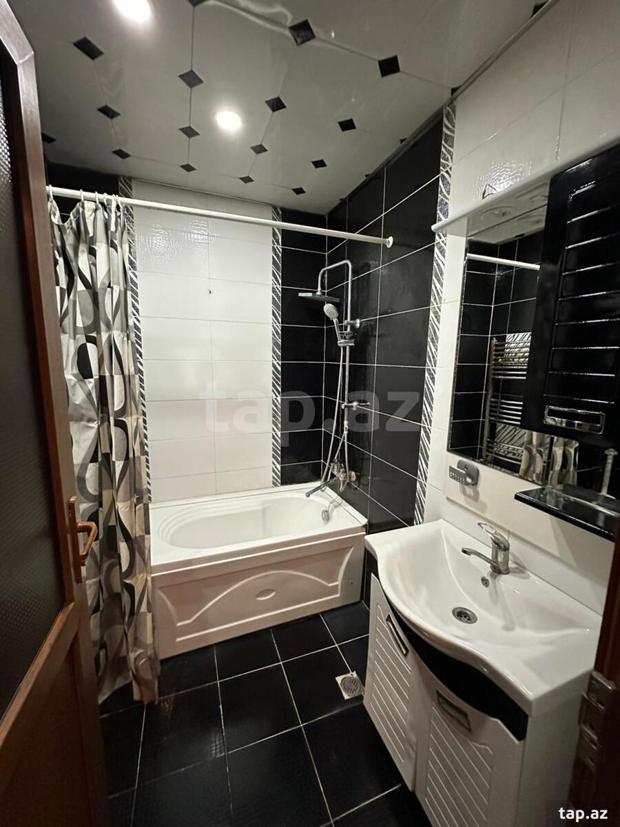 2-otaqlı yeni tikili kirayə verilir, N. Nərimanov m., 80 m² (10)