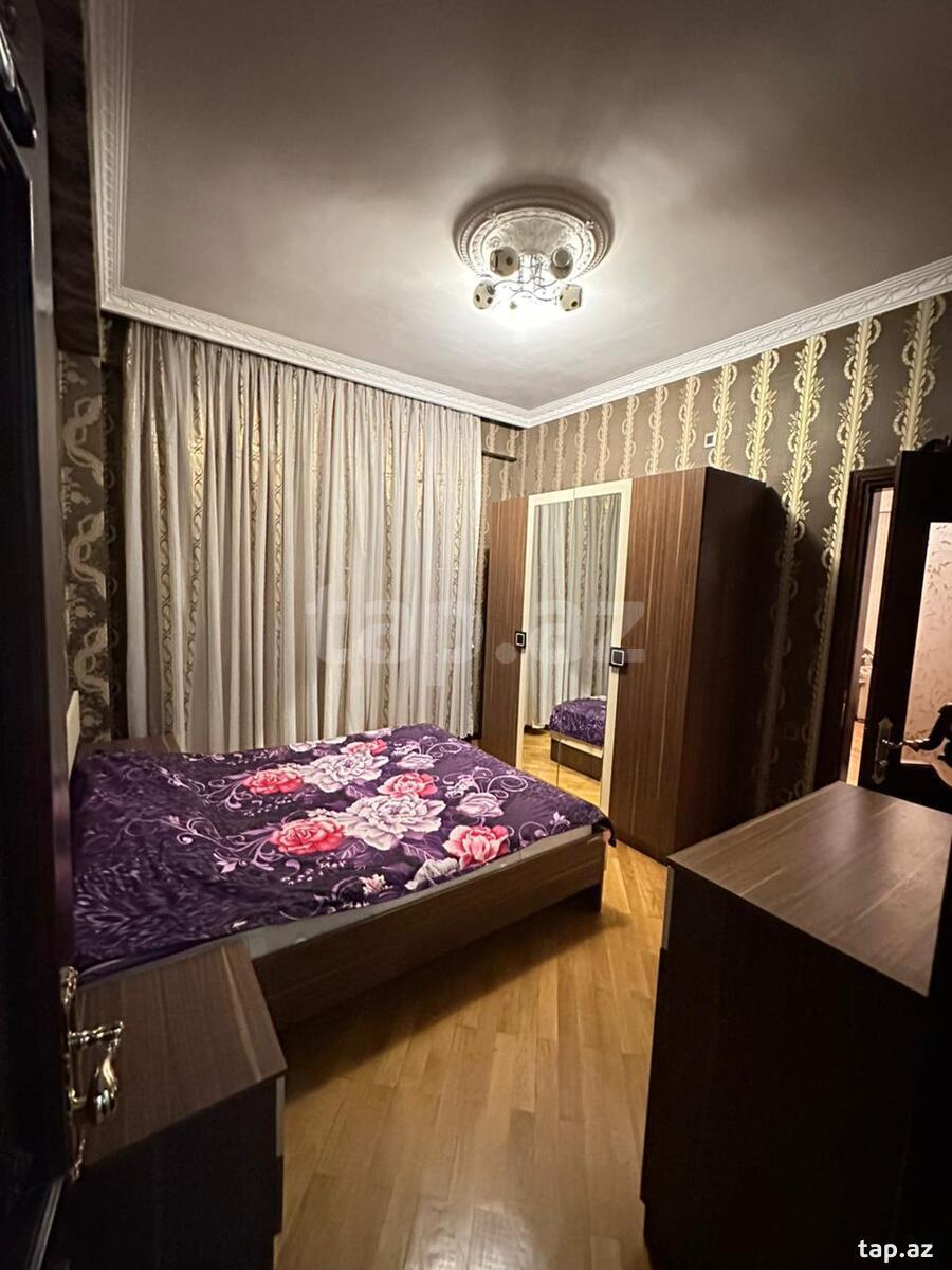 2-otaqlı yeni tikili kirayə verilir, N. Nərimanov m., 80 m² (4)