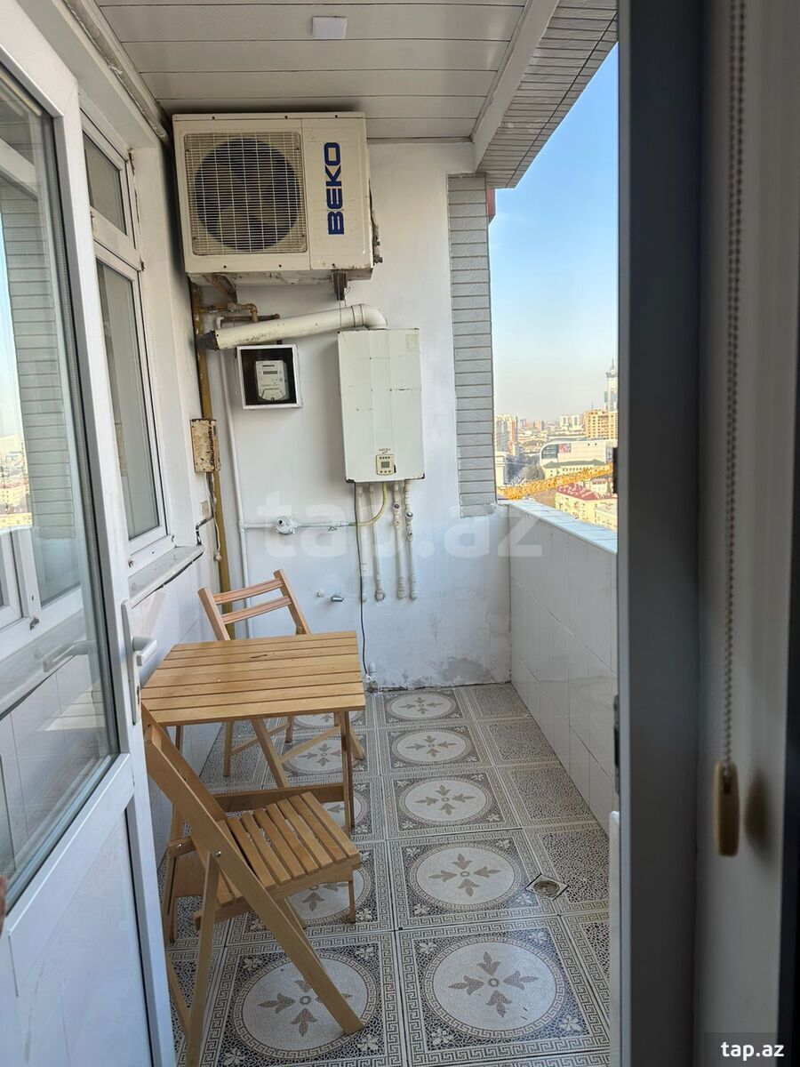 2-otaqlı yeni tikili kirayə verilir, N. Nərimanov m., 80 m² (8)