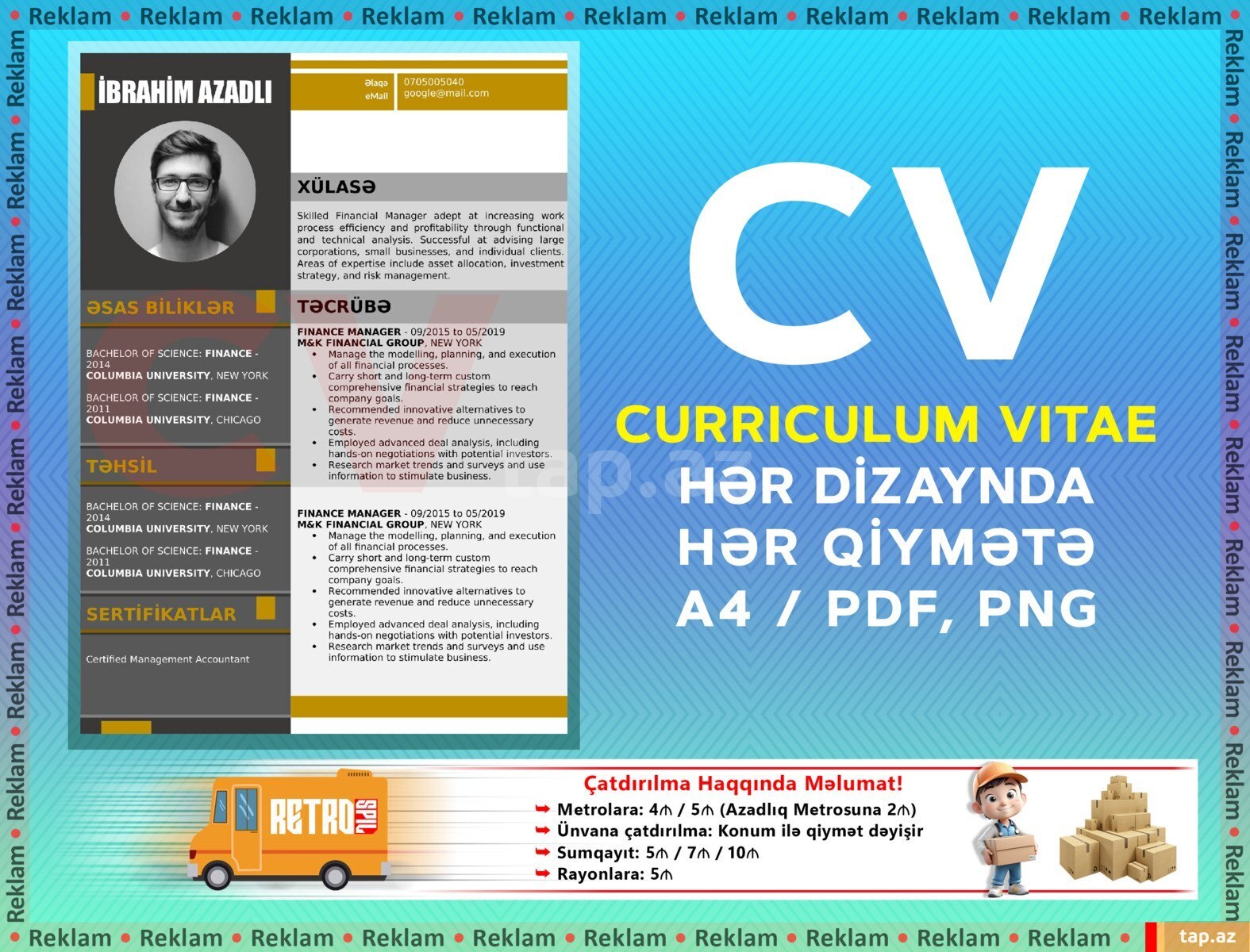CV və tərcümeyi-hal hazırlanması (4)