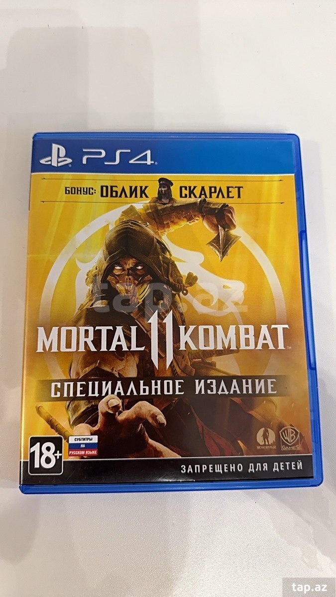 PS4 Mortal Kombat 11 oyun diski