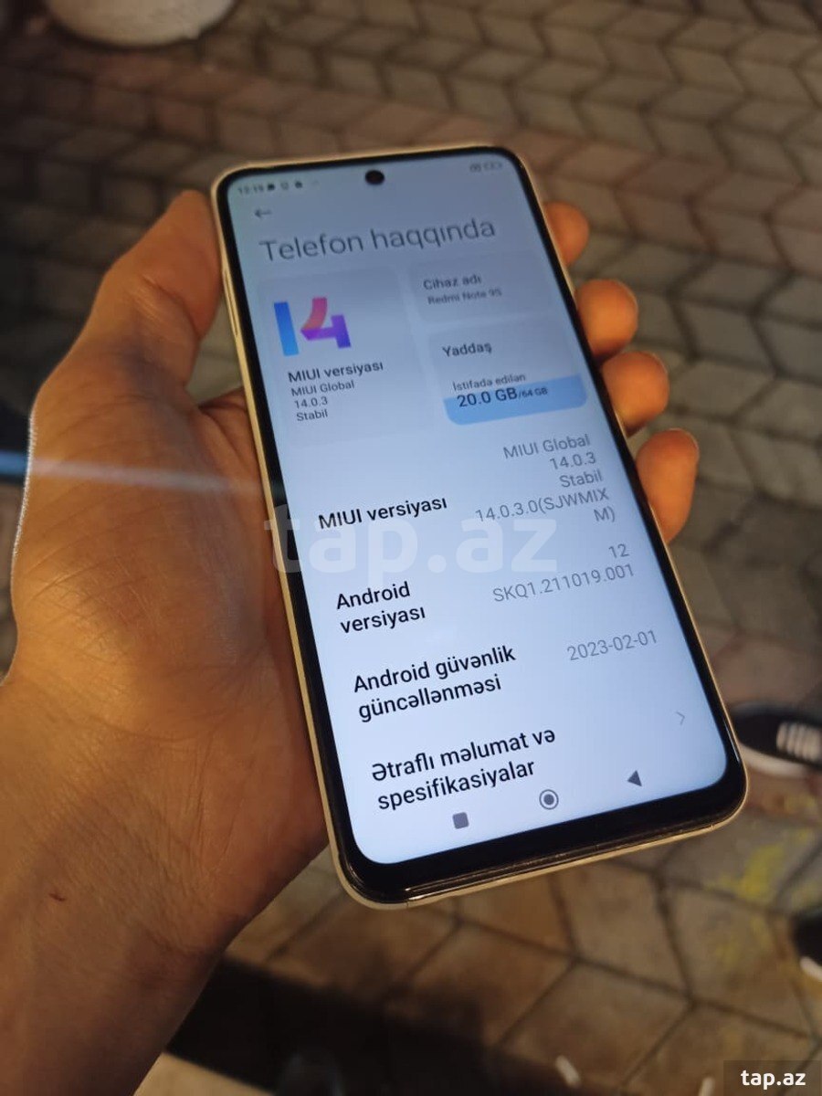 Xiaomi Redmi Note 9S Glacier White 64GB/4GB (2)