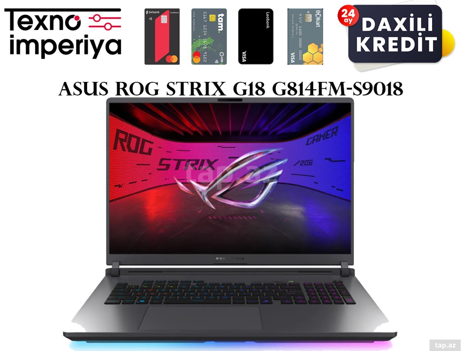 Asus ROG Strix G18 G814FM-S9018   90NR0KZ8-M001B0 