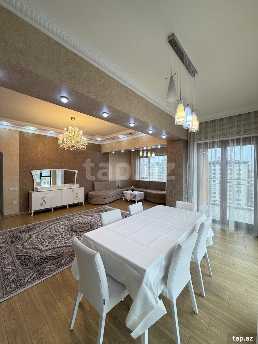 4-otaqlı yeni tikili kirayə verilir, Xətai r., 181 m² (4)