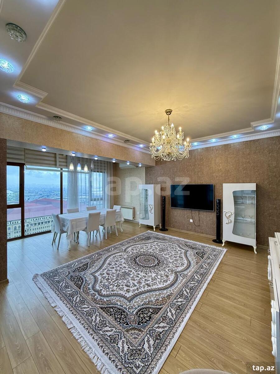 4-otaqlı yeni tikili kirayə verilir, Xətai r., 181 m²