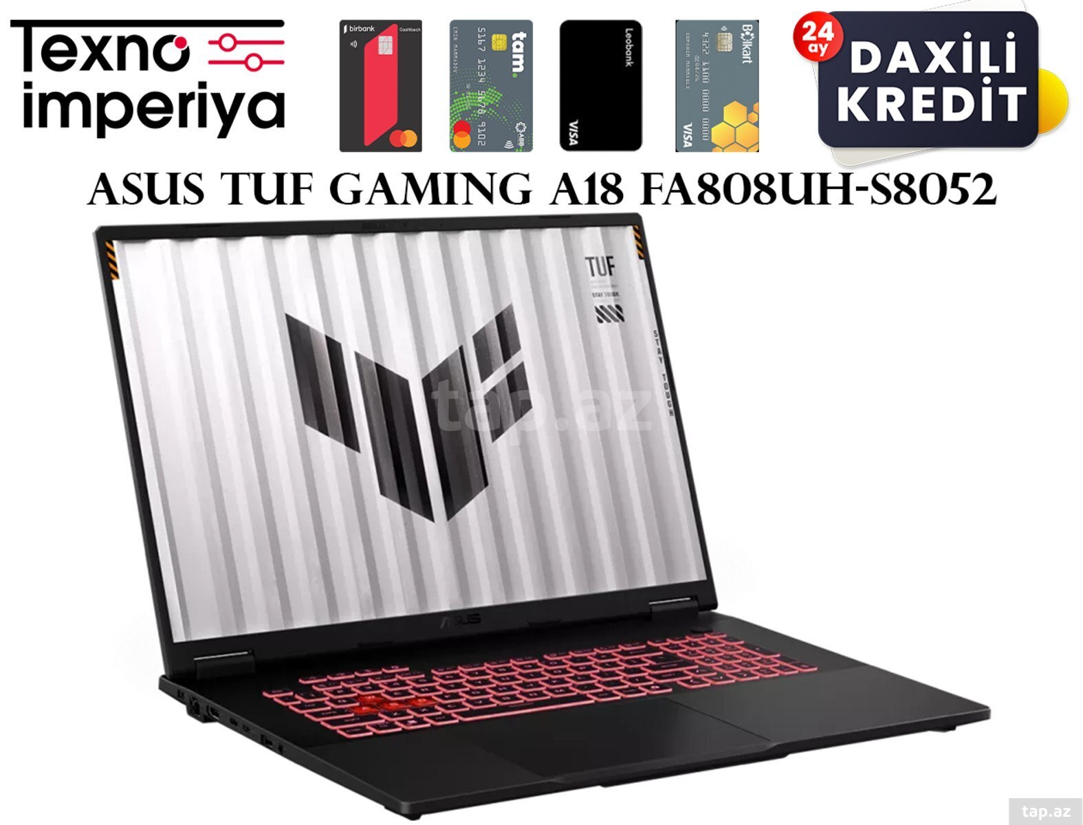 ASUS TUF Gaming A18 FA808UH-S8052  90NRONM1-M002K0 (5)