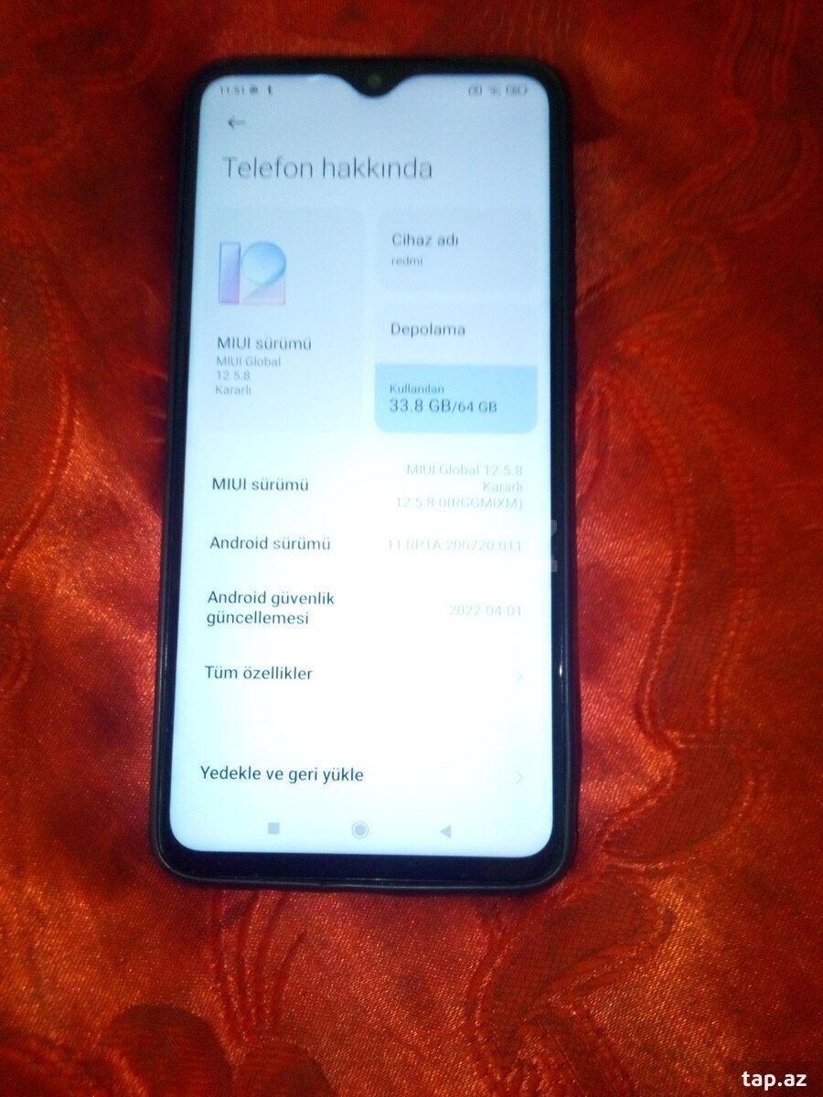 Xiaomi Redmi Note 8 Neptune Blue 64GB/6GB (4)
