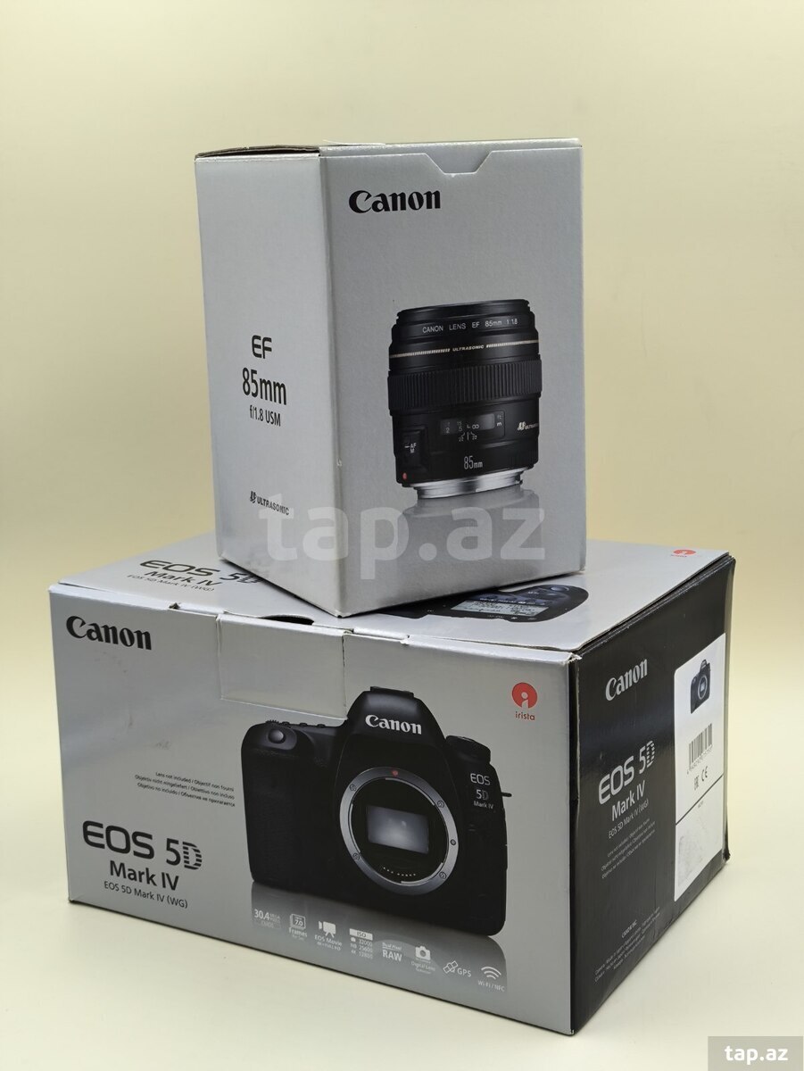 Fotoaparat Canon 5D mark IV 85mm f1.8 linza