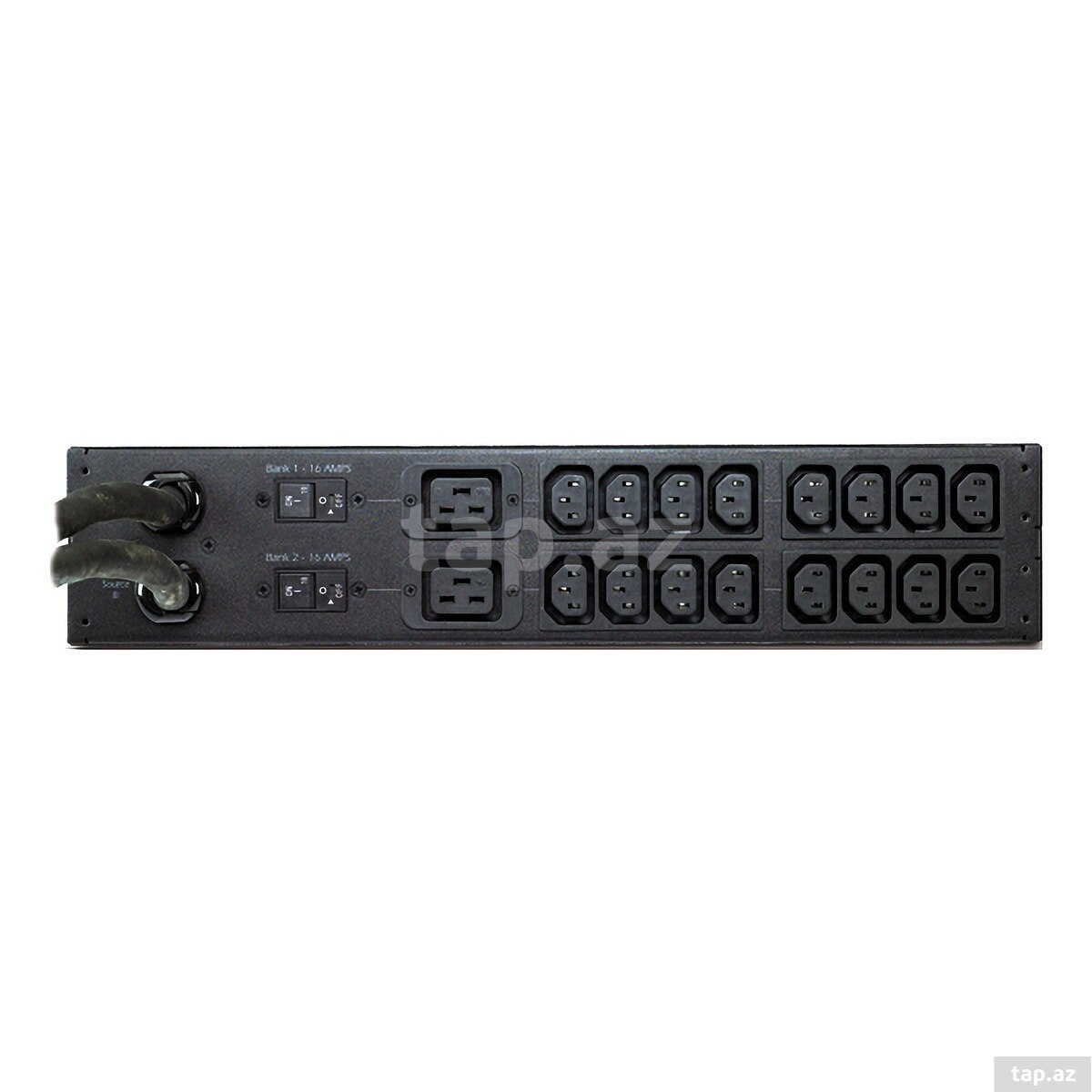 Rack ATS, 2U 230V, 32A, IEC309-32A In, (16)C13, (2)C19 Out (2)