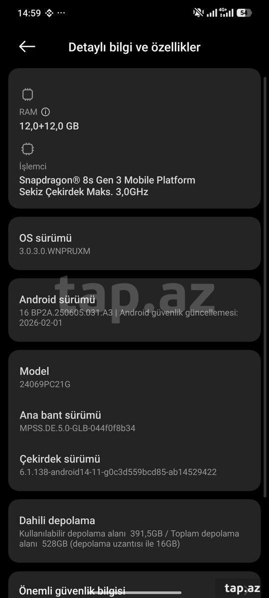 Xiaomi Poco F6 Black 512GB/12GB (3)