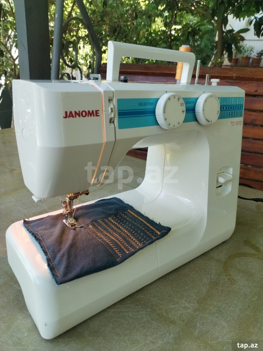 Janome tikiş maşını  (2)