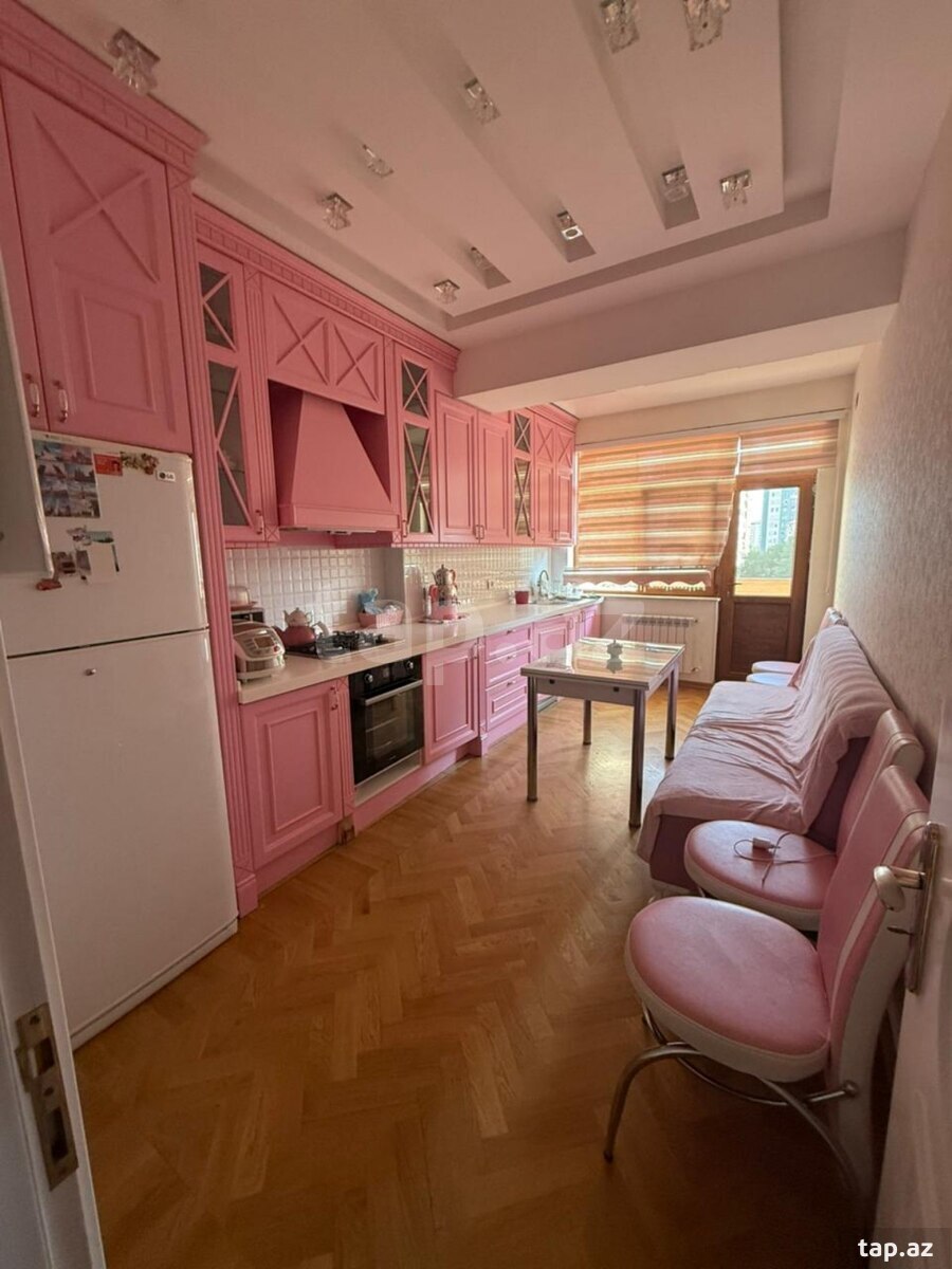 2-otaqlı yeni tikili kirayə verilir, Nəsimi r., 110 m² (4)