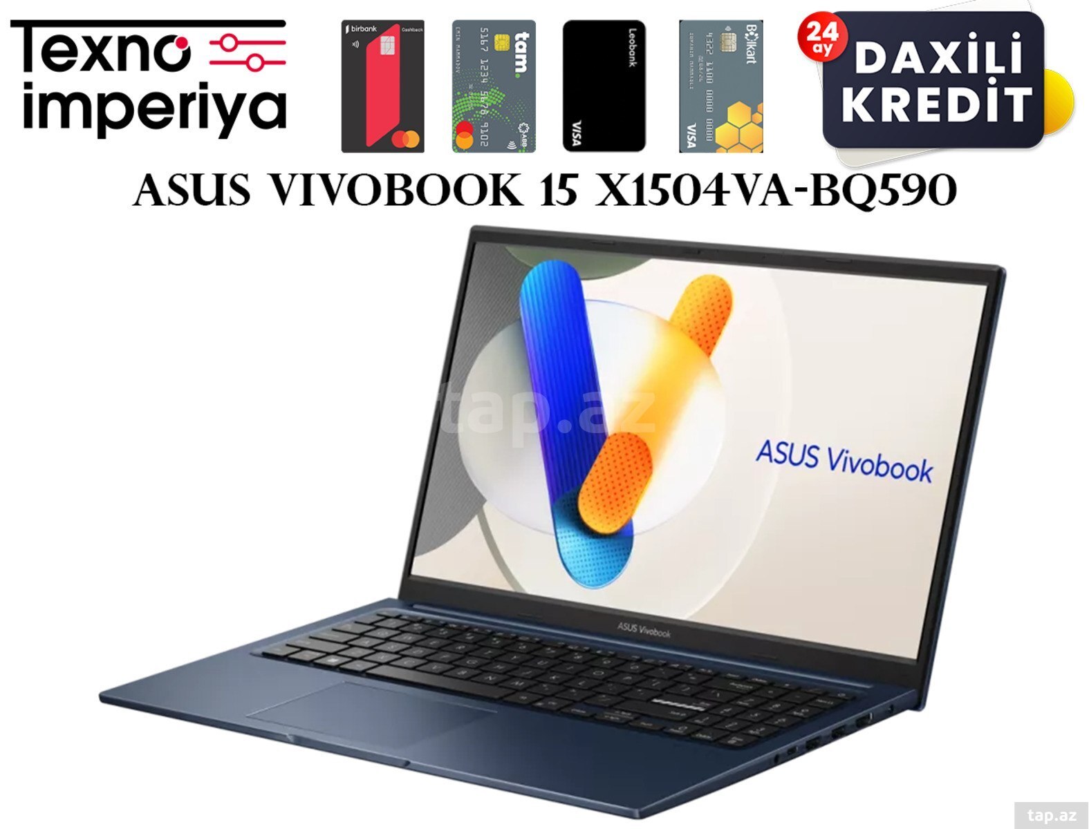ASUS VivoBook 15 X1504VA-BQ590  90NB13Y1-M00X70  (3)