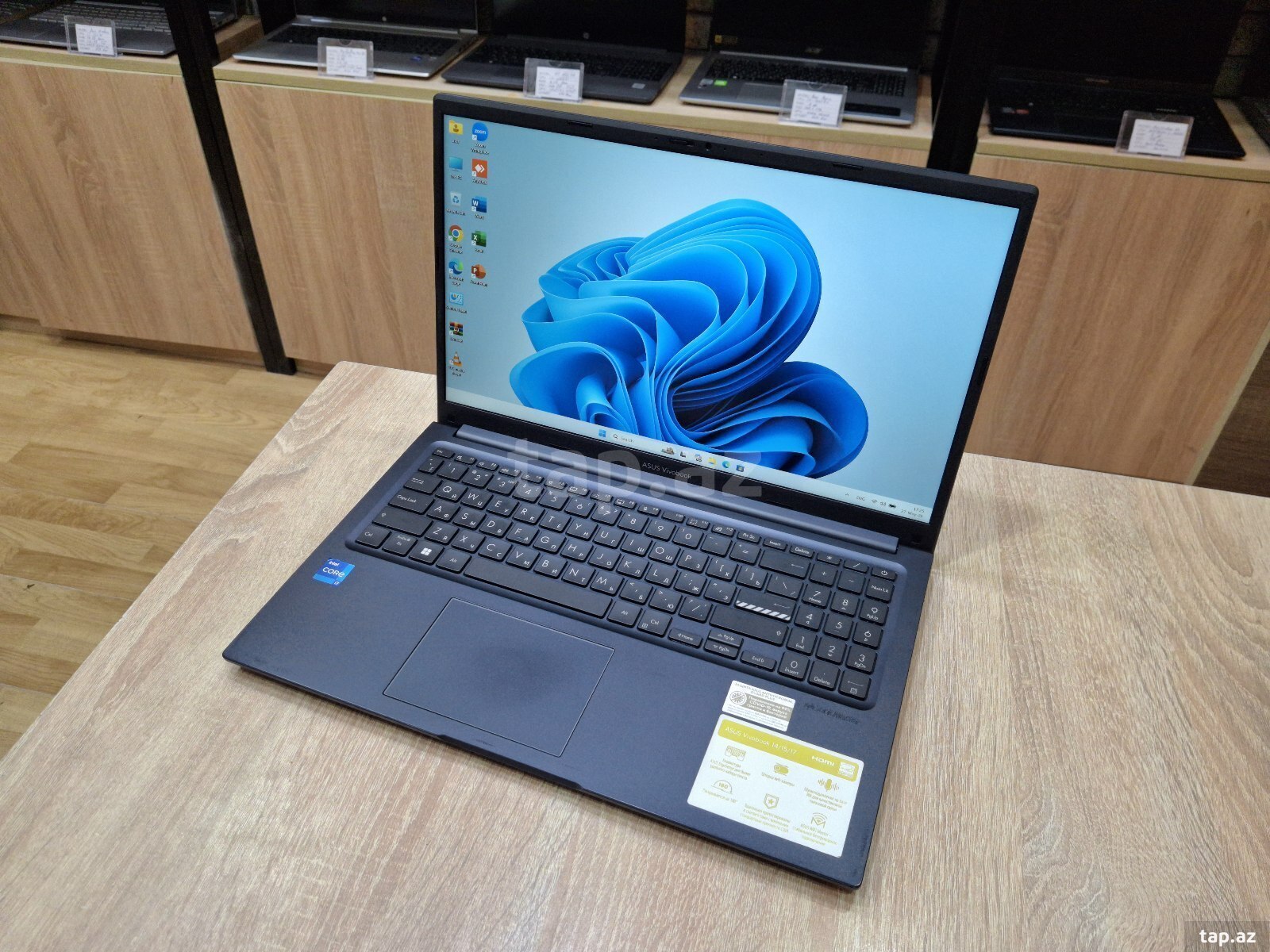Noutbuk Asus Vivobook i7 1255U, 16GB RAM, 512GB SSD