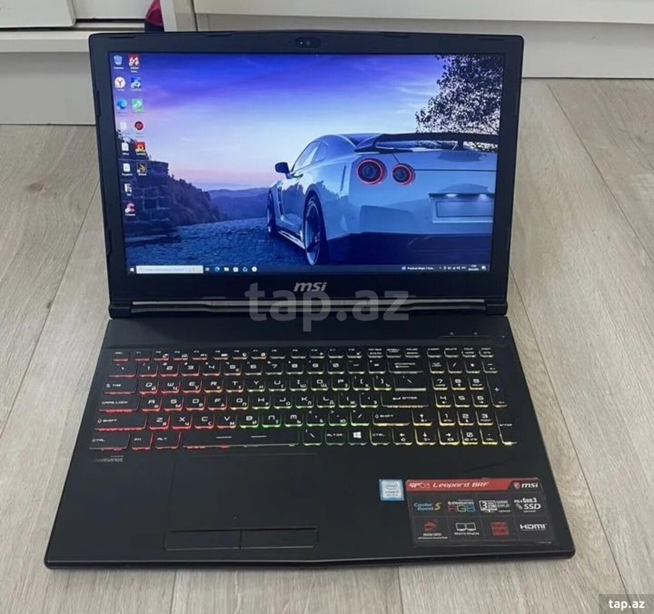 VR MSI GP63 Leopard (i7 /16GB GTX 1070 SSD+HDD)