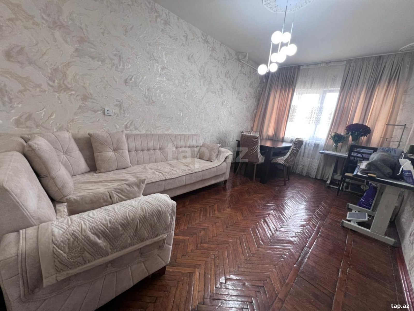 4-otaqlı mənzil, Köhnə Günəşli qəs., 100 m²