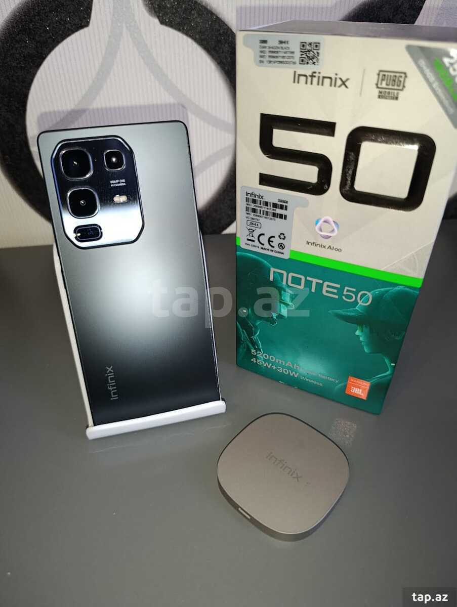 Infinix Note 50 Shadow Black 256GB/8GB (3)