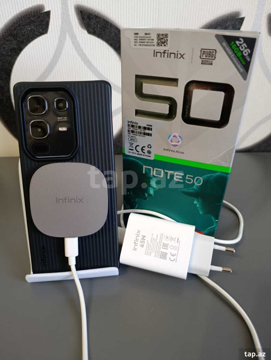 Infinix Note 50 Shadow Black 256GB/8GB (5)