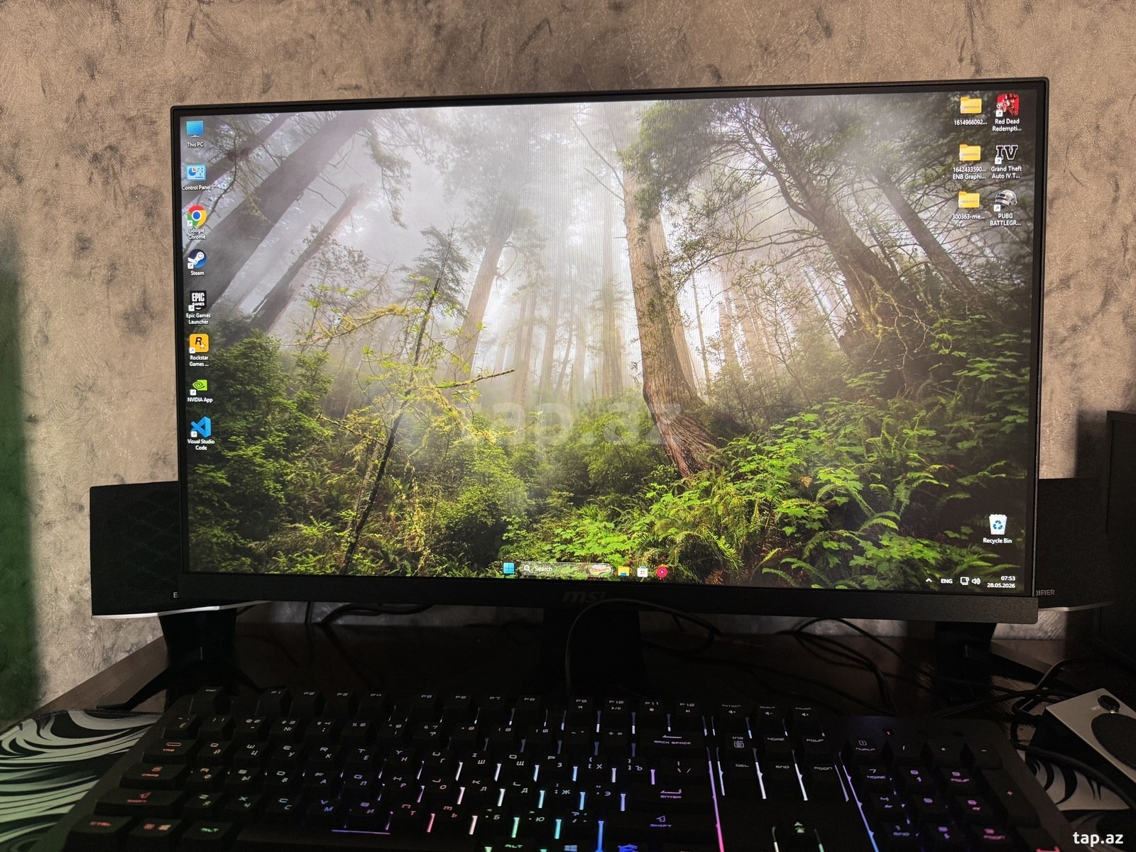 MSI oyun kompüteri (2)