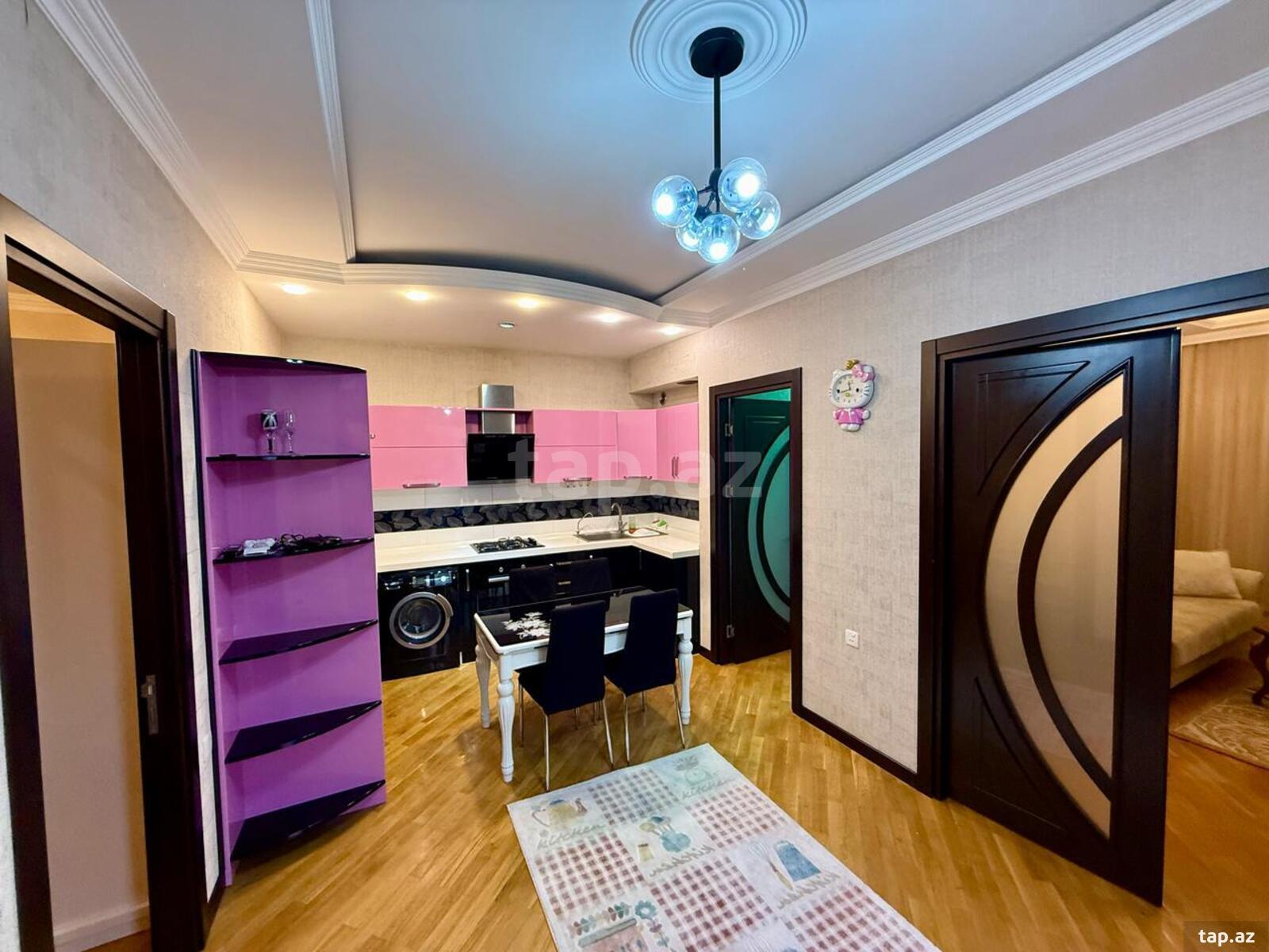 3-otaqlı yeni tikili kirayə verilir, Nərimanov r., 100 m² (3)