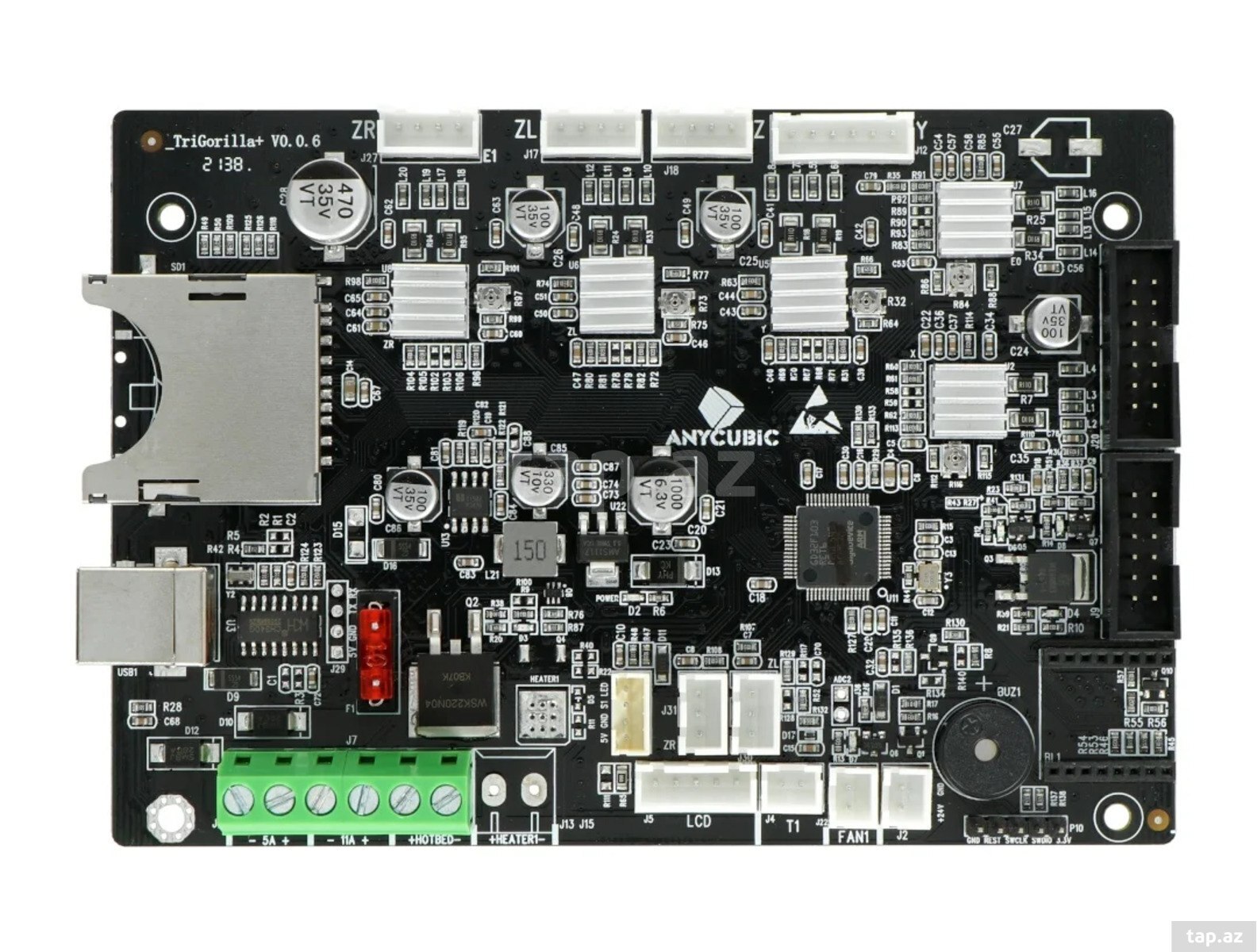 Anycubic Vyper FDM 3D printeri üçün əsas idarəetmə platası / mainboard ehtiyat hissəsi — 1