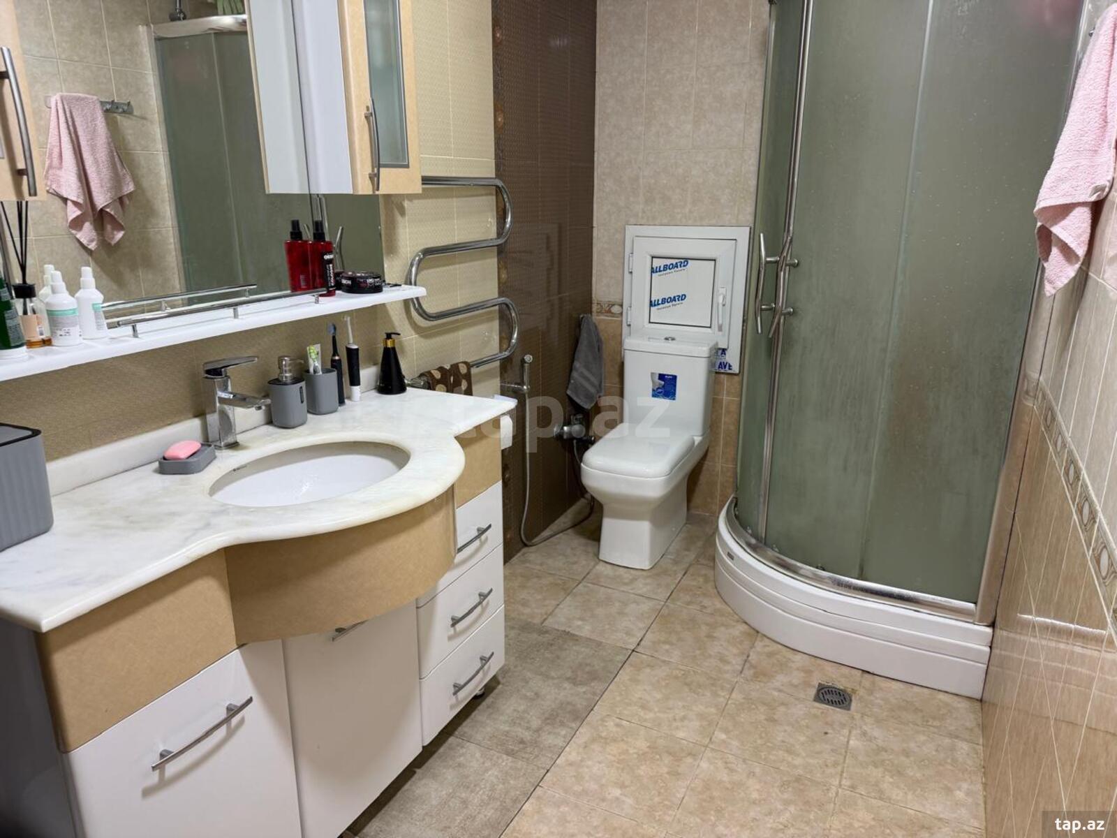 3-otaqlı yeni tikili, Şərifzadə küç., 100 m² (16)