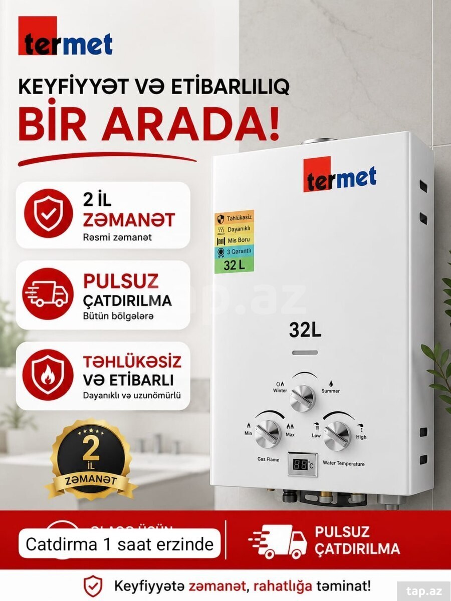 Su qızdırıcısı Termet 32lt