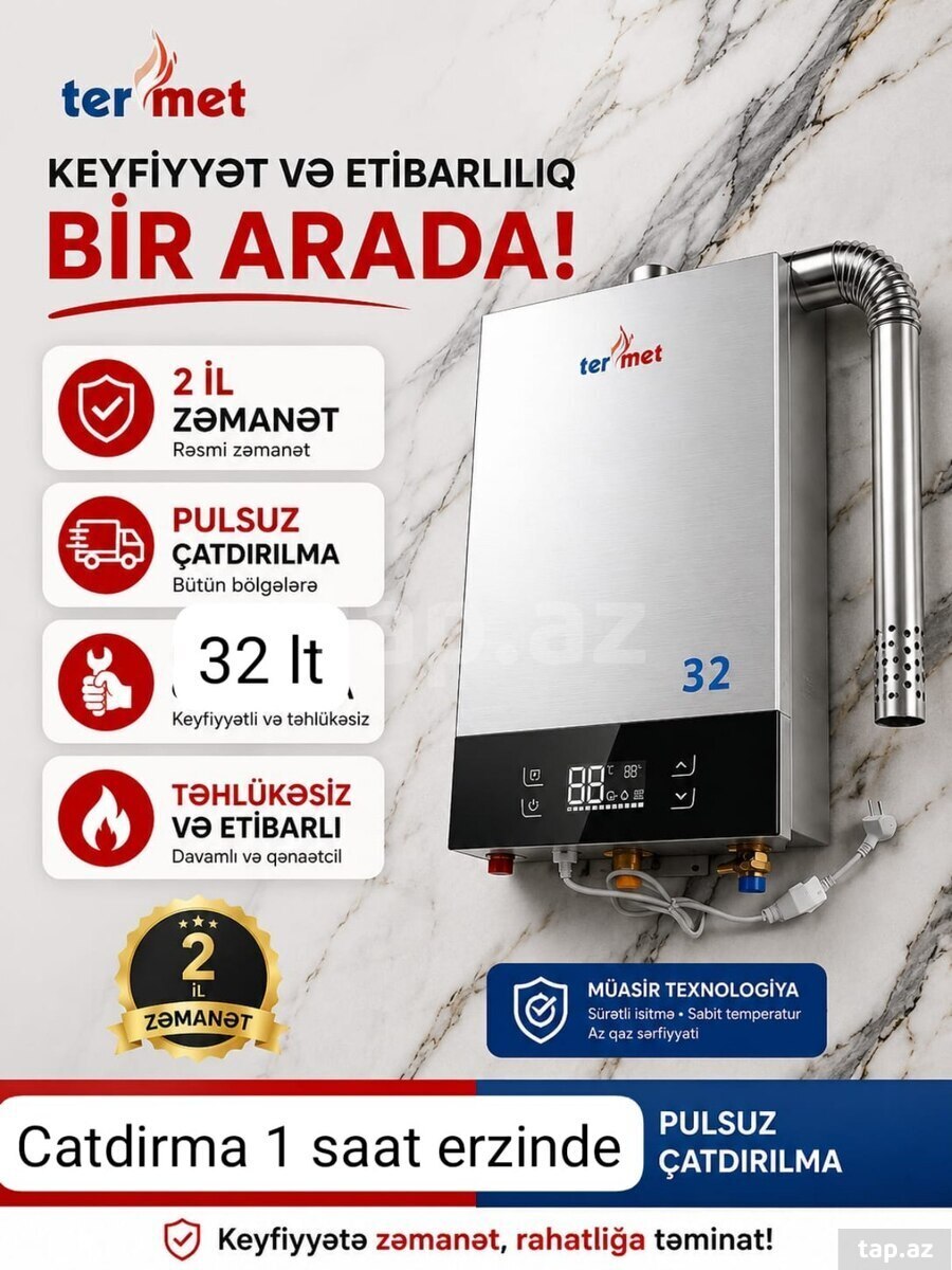 Su qızdırıcısı Termret 32 lt