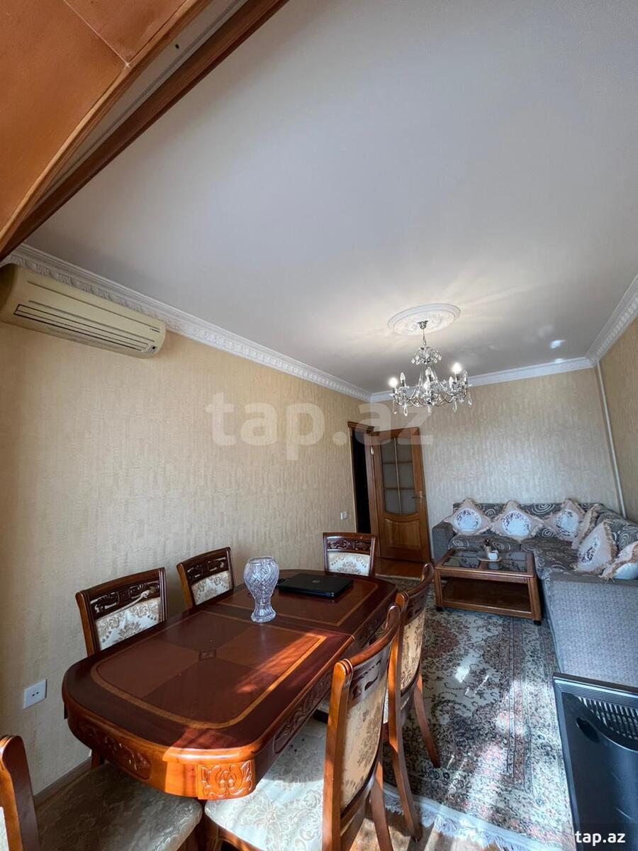 4-otaqlı mənzil, General Şıxlınskı küç., 100 m²