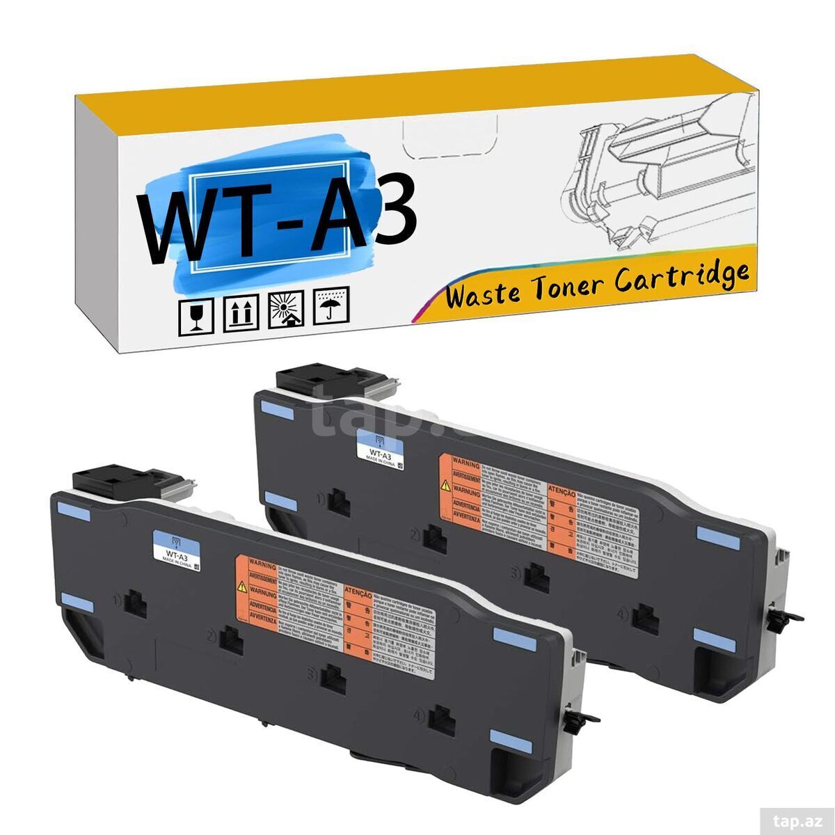 Canon printer və çoxfunksiyalı ofis cihazları üçün işlənmiş toner qutusu / waste toner box — 1