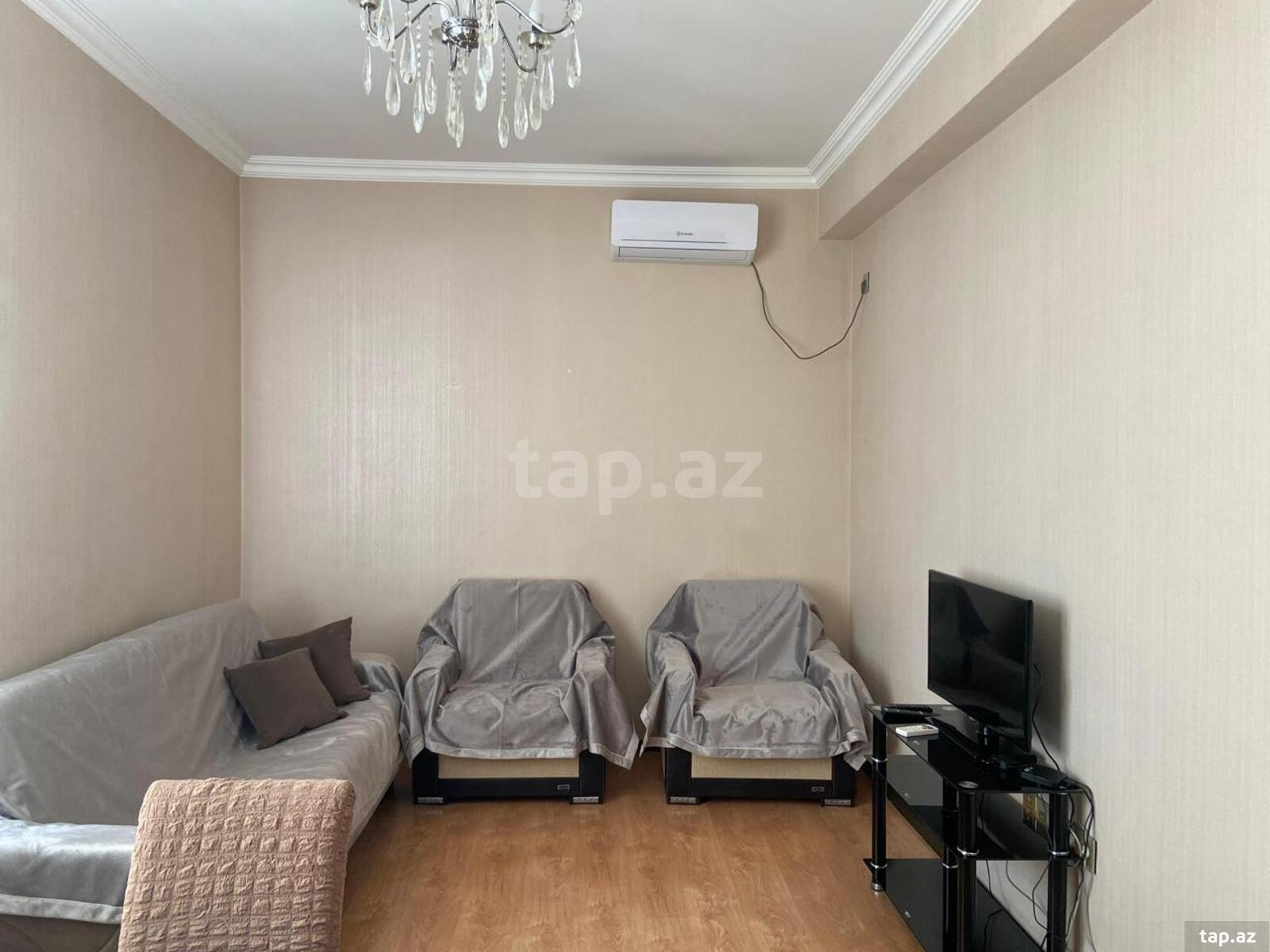 2-otaqlı yeni tikili kirayə verilir, Yasamal Mida, 55 m²